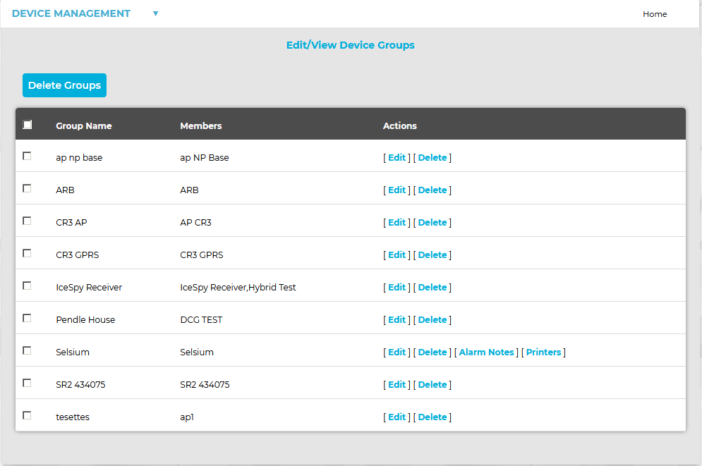 Edit-View Device Groups 1