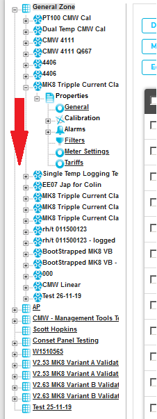 Meter Settings Current Cmapl LH List OLD