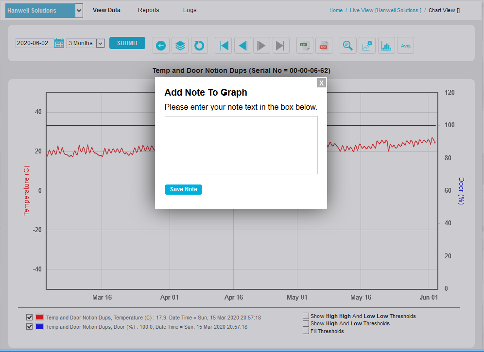 Add Note To Graph Window