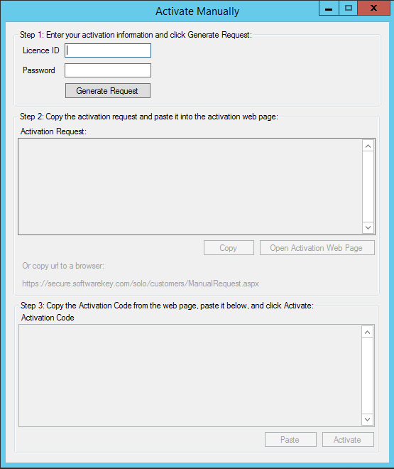 EMS Config - Activate Manually