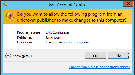 User Account Control Config Tool