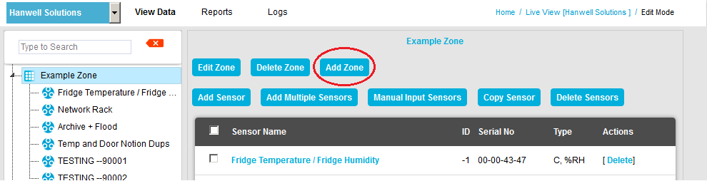 Add Zone Button 2