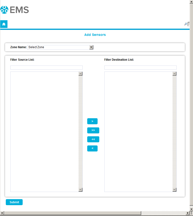 Add Sensor Window New SMS