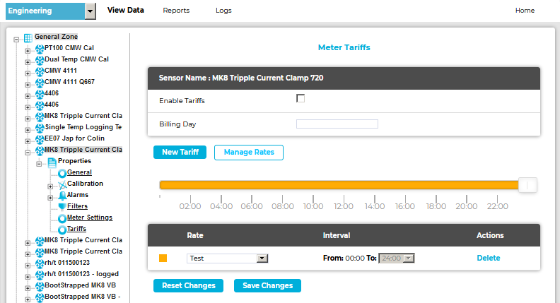 Create Tariff3 OLD