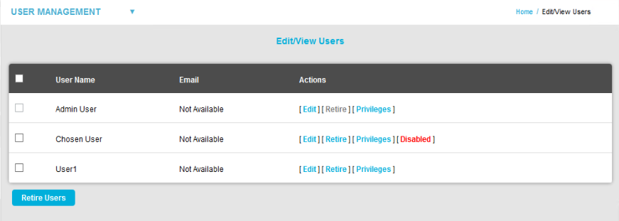 Edit-View Users-Disabled-Compliant