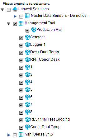 Tick Sensors Global Settings