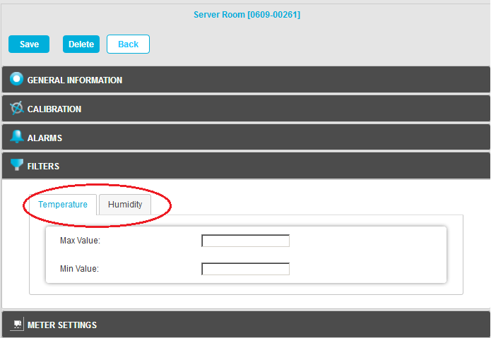 Sensor Filter Window 2