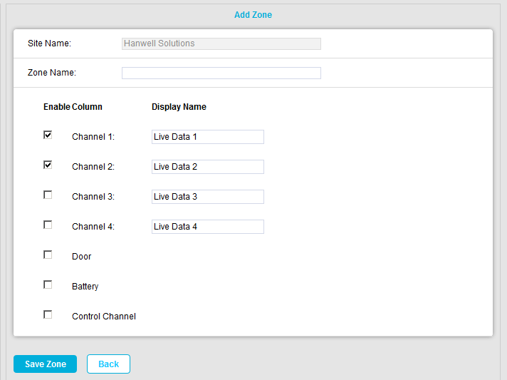 Add Zone Window 3