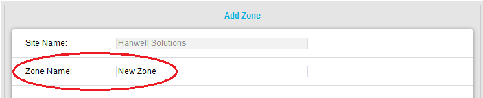 Zone Name Field 2