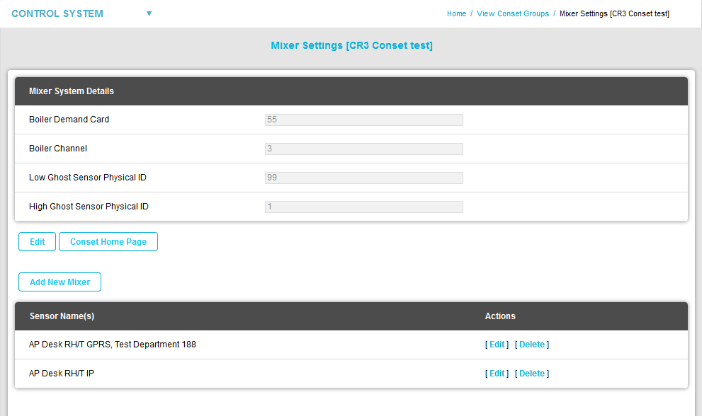 Conset Mixer Settings NEW