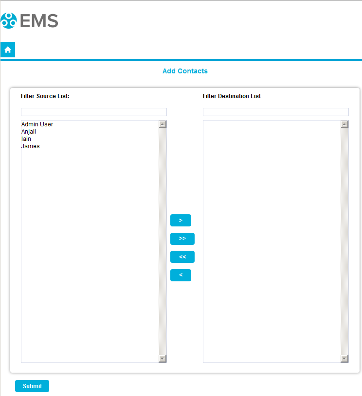 SMS Alerts Add Contacts