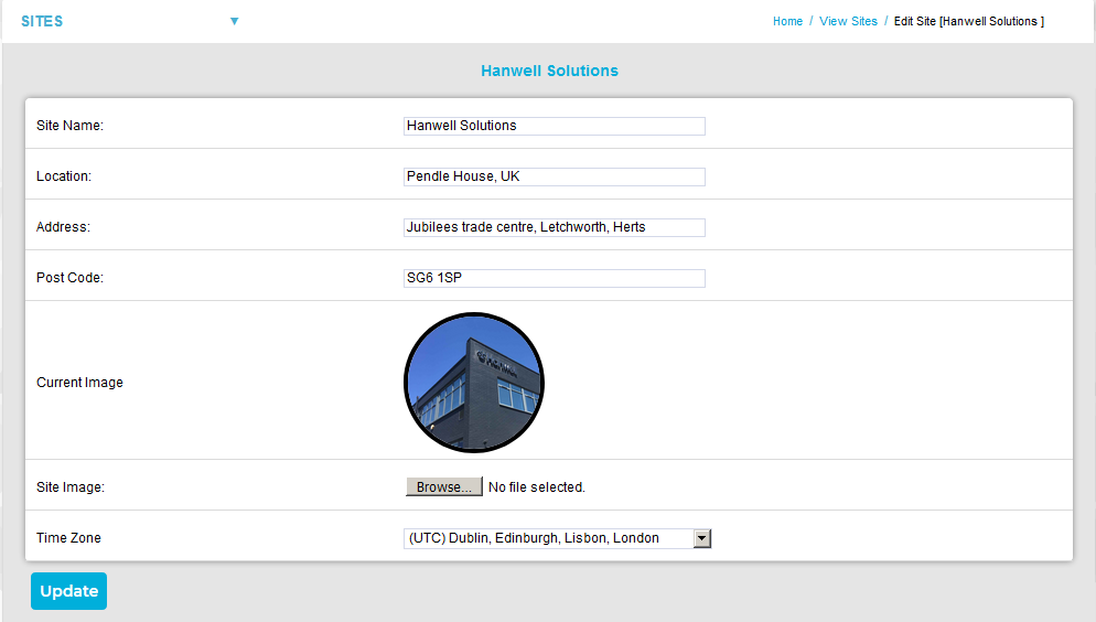 Edit Site Hanwell