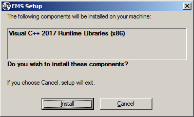 Microsoft Visual C++ 2017 Redistributable (x86)