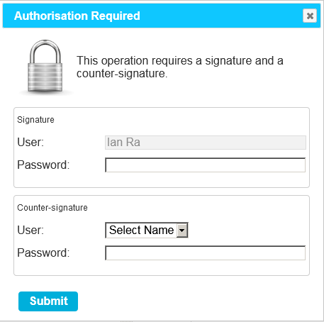 Counter Signature W901