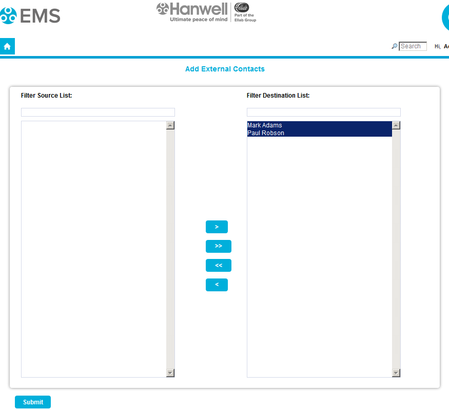 Custom Report Add External Contacts