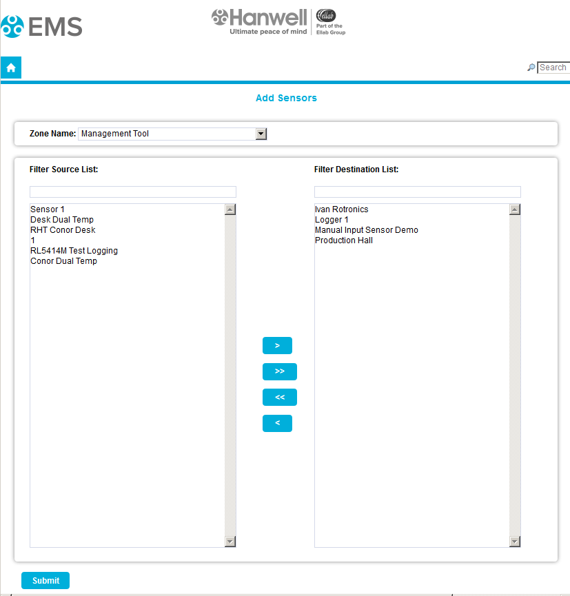 Add Sensors Custom Report