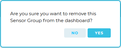 Remove Sensor Group Warning