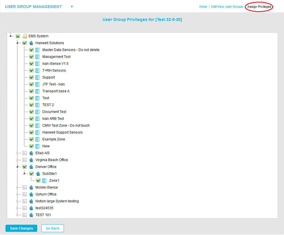 Assign Privileges Window New Expanded