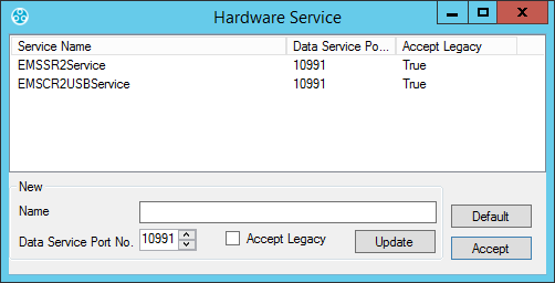 EMS Config - Hardware Services 2